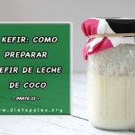 Cómo preparar kefir de leche de coco